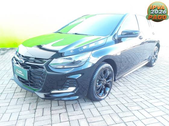 CHEVROLET ONIX 1.0 TURBO FLEX RS AUTOMÁTICO CHEVROLET ONIX 1.0 TURBO FLEX RS AUTOMÁTICO